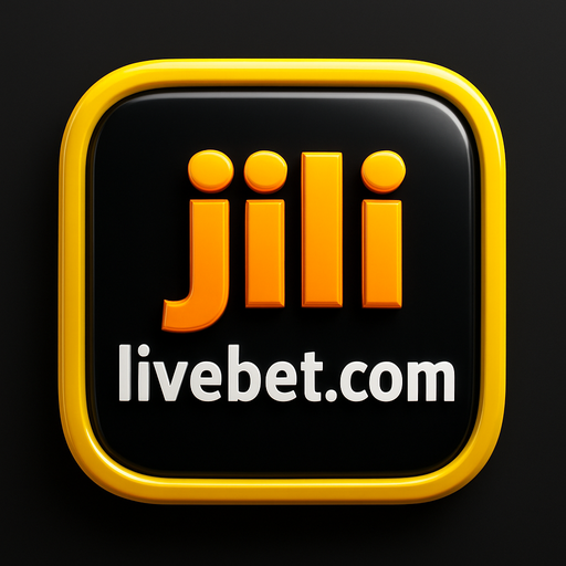 A formally approved promotional image featuring the jililive mobile app for marketing purposes.
